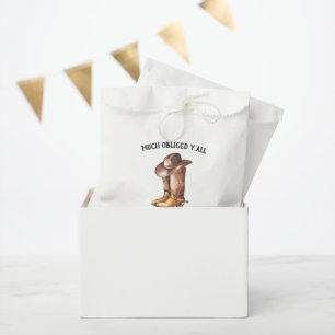 Little Cowboy   Rustic Western Baby Shower Favour Bags