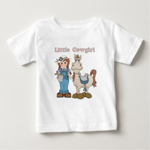 Little Cowgirl Baby T-Shirt