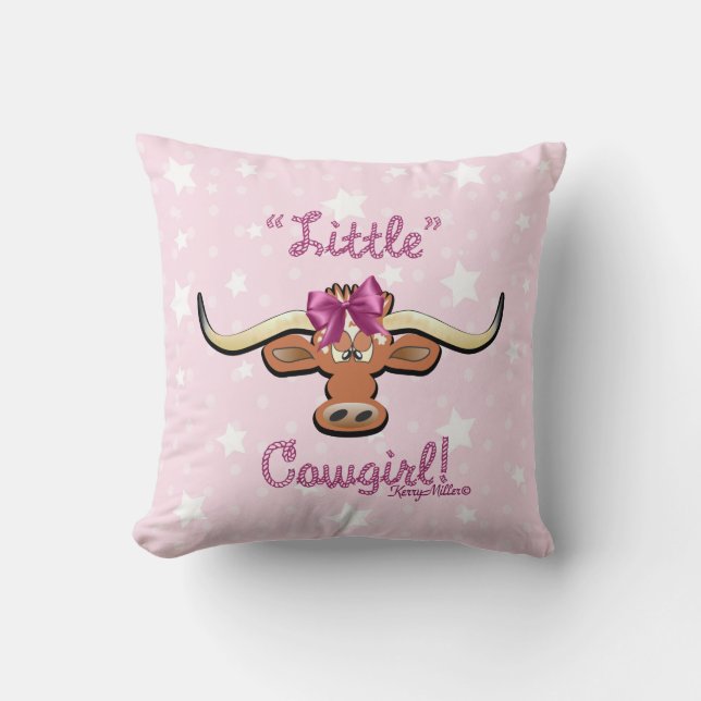 Little Cowgirl Cushion (Front)