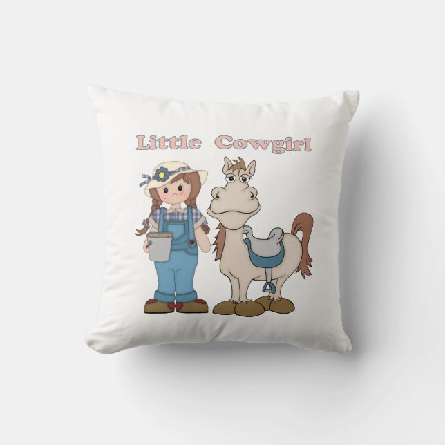 Little Cowgirl Cushion (Front)