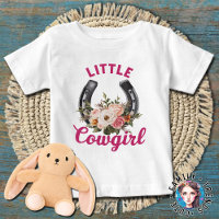 Little Cowgirl Western Theme Pregnancy Announcemen