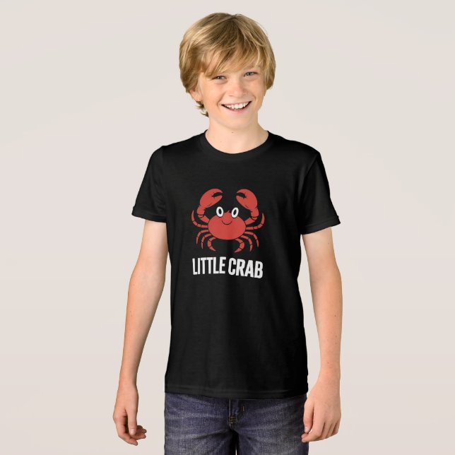 Little Crab Kids  Tri-Blend Shirt (Front Full)