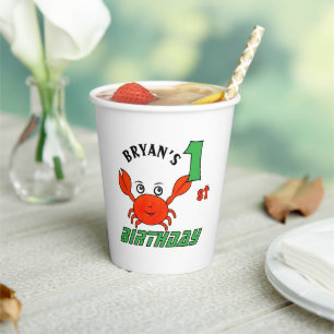 Little crab paper cups