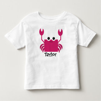 Little Crab Personalised Toddler T-Shirt