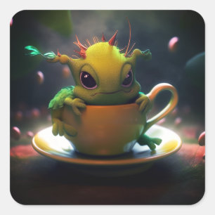 Little Creature Square Sticker