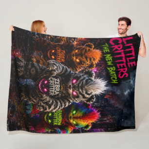 Little critters, new batch/large fleece throw over blanket