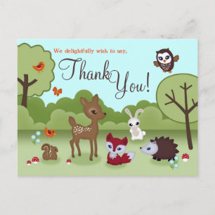 Little Critters Thank You Postcard
