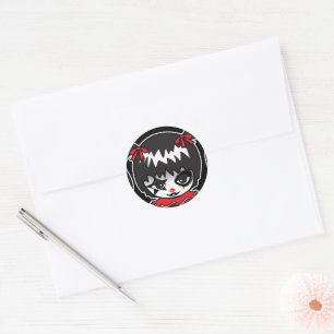 Little Crown Classic Round Sticker