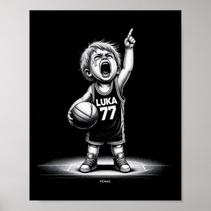 Little Cry Luka By Angry With And Mad At You  Poster