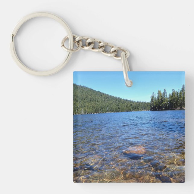 Little Cultus Lake, OR Key Ring (Front)