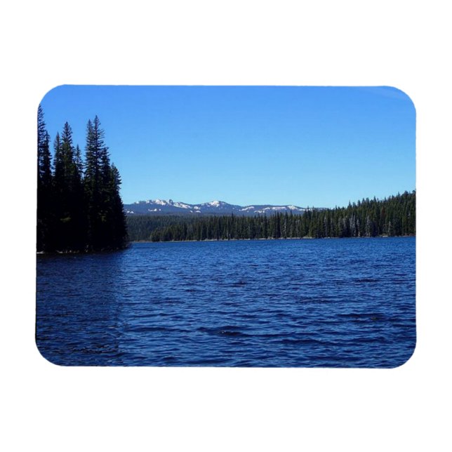 Little Cultus Lake, OR Magnet (Horizontal)
