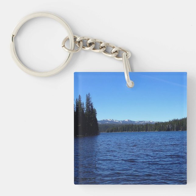 Little Cultus Lake, Oregon Key Ring (Front)