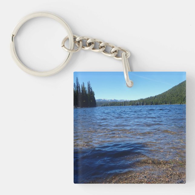 Little Cultus Lake, Oregon Key Ring (Front)