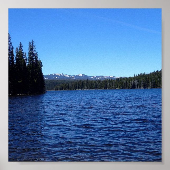 Little Cultus Lake, Oregon Poster (Front)