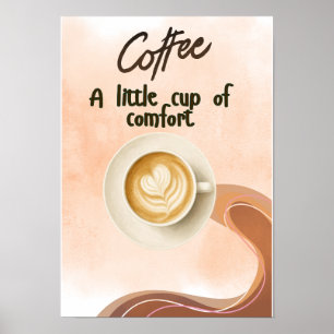 Little Cup of Comfort Coffee Wall Art  