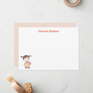 Little Cute Baby Girl Card