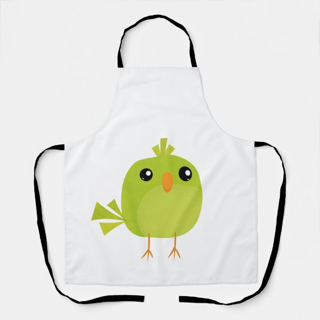 Little cute birds apron (Front)