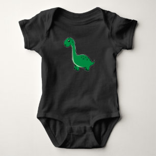 Little Cute Dino for animal lover Baby Bodysuit