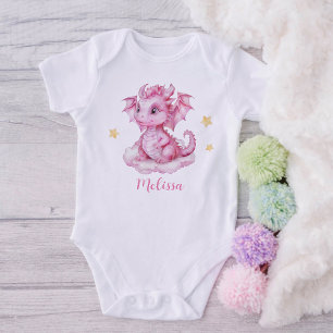 Little Cute Dragon Baby Bodysuit