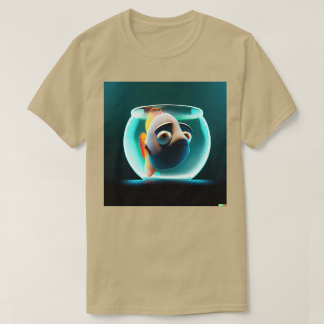 Little Cute Fish T-Shirt (Design Front)