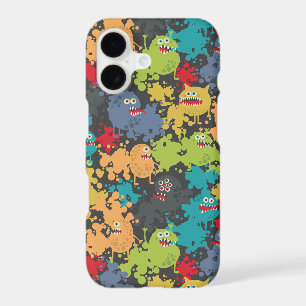 Little cute funny monsters