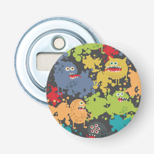 Little cute funny monsters bottle opener