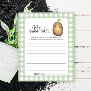 Little cute potato - Baby bucket list