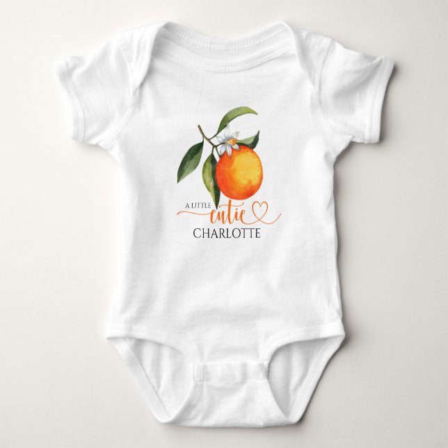 Little cutie baby bodysuit (Front)