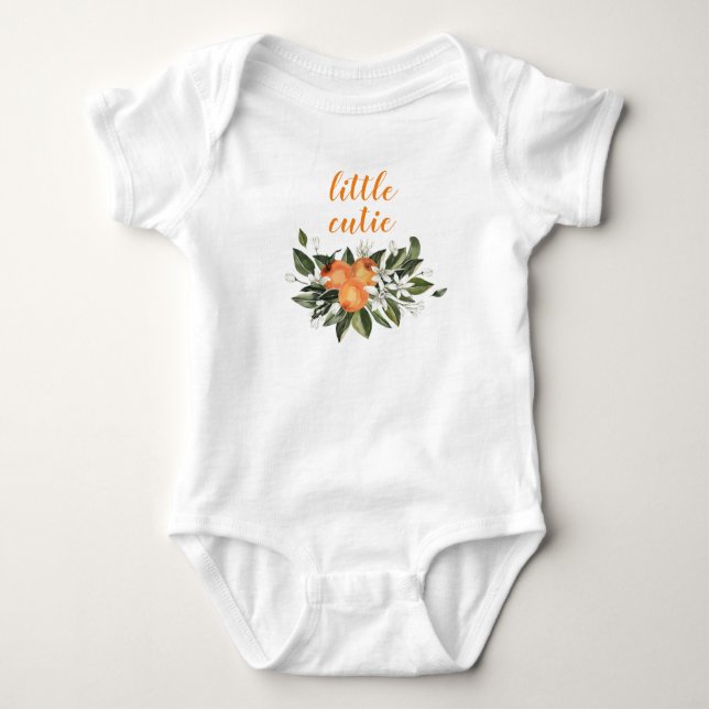 Little Cutie Baby One-Piece Little Cutie Baby Gift Bodysuit (Front)