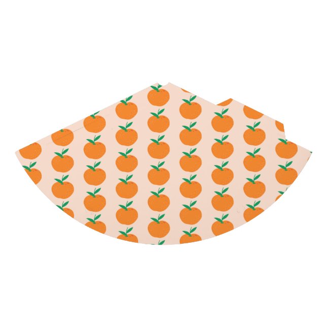 Little Cutie Baby Orange Citrus Clementine Party Hat (Front)