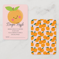 Little Cutie Baby Shower Diaper Raffle