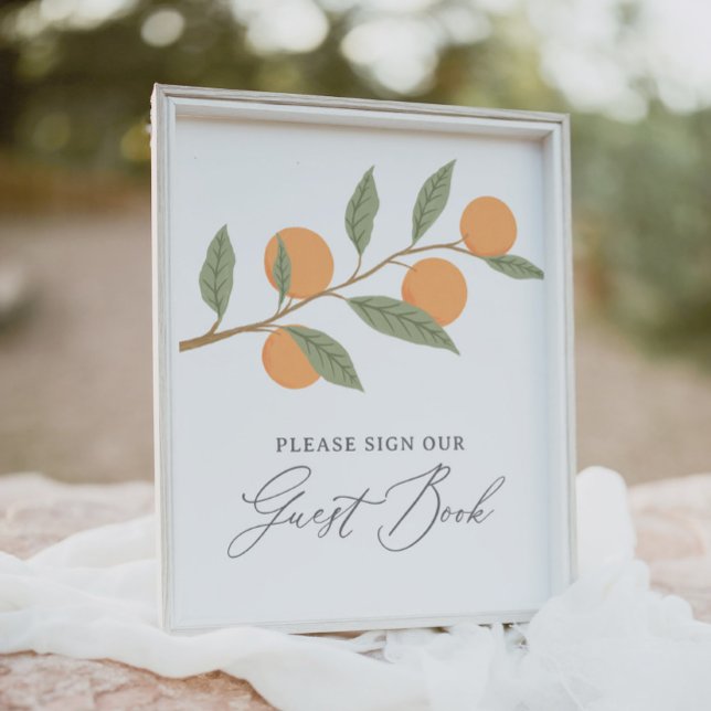 Little Cutie Baby Shower Guest Book Sign (Creator Uploaded)