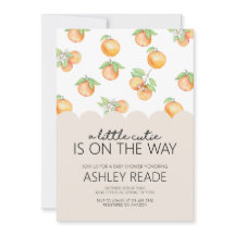Little Cutie Baby Shower Invitation