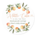 Little cutie baby shower thank you