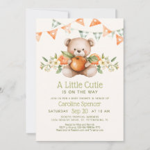 Little Cutie Bear Baby Shower