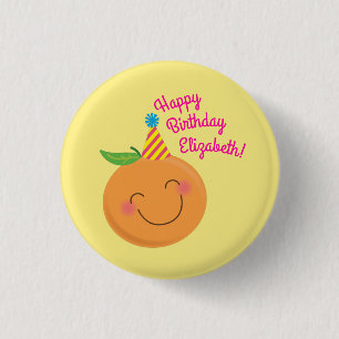 Little Cutie Birthday Party 3 Cm Round Badge