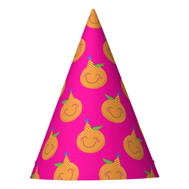 Little Cutie Birthday Party Party Hat (Front)