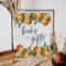 Little Cutie Books and Gifts Sign Orange Citrus 