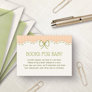 Little Cutie Books for Baby Enclosure Card