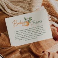Little Cutie Citrus Baby Shower Books For Baby