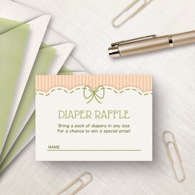 Little Cutie Diaper Raffle Enclosure Card (Creator Uploaded)