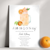 Little Cutie Fruit Smoothie Girl Baby Shower