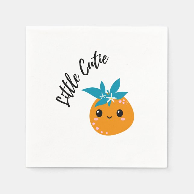 Little Cutie Napkins (Front)