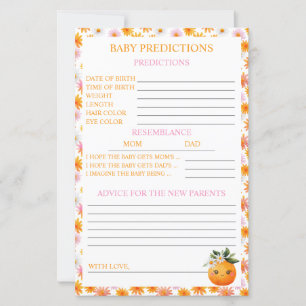 Little Cutie Orange Baby Predictions and Advice