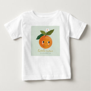 Little Cutie Orange Baby T-Shirt