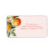 Little Cutie Orange Clementine Baby Shower Address
