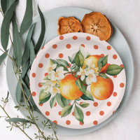 Little Cutie Orange Clementine Baby Shower Favour