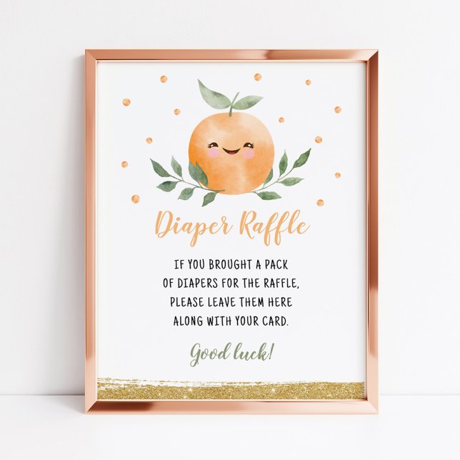 Little Cutie Orange Diaper Raffle Game (Creator Uploaded)
