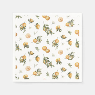 Little Cutie Orange Napkin