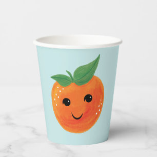 Little Cutie Orange Paper cup